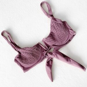 UNDERWIRE Tie Swim Top